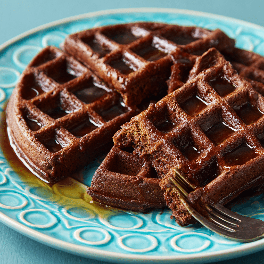Brownie Waffles Recipe - Recipe Image