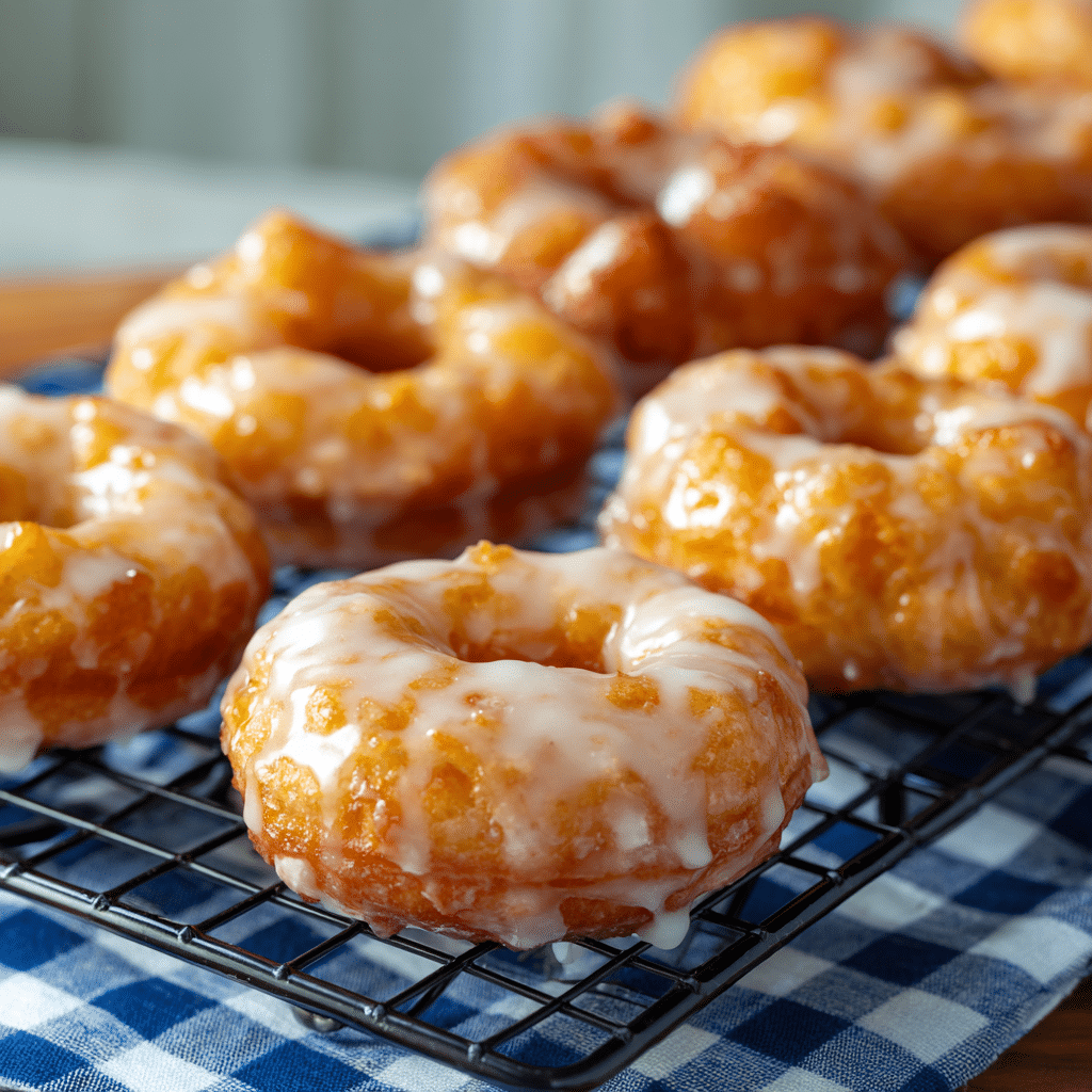 Glazed Donuts (Krispy Kreme Recipe Copycat) - Recipe Image