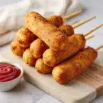 Keto Air Fryer Corn Dogs Recipe
