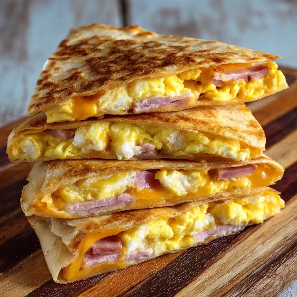Freezer Breakfast Quesadillas 4 Ways Recipe - Recipe Image