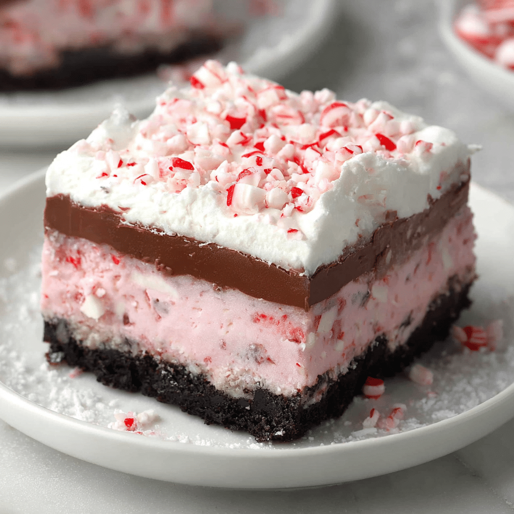 Chocolate Peppermint Lasagna Recipe - Recipe Image
