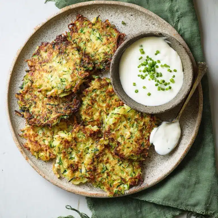 Zucchini Pancakes Recipe