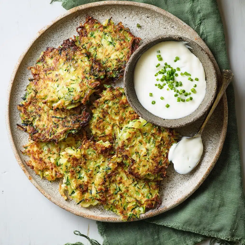 Zucchini Pancakes Recipe
