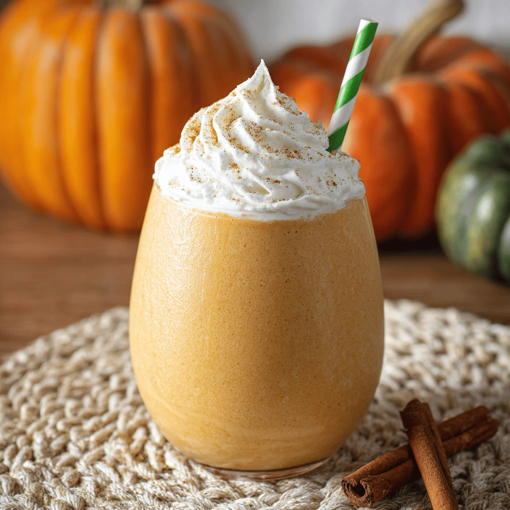 PUMPKIN PIE MILKSHAKE Recipe - Recipe Image