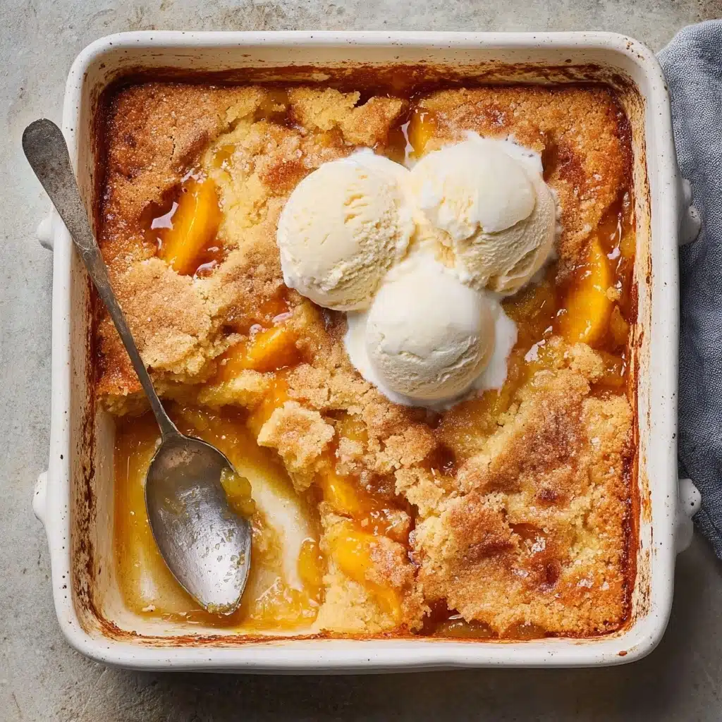 Gluten Free Peach Cobbler Recipe - Recipe Image