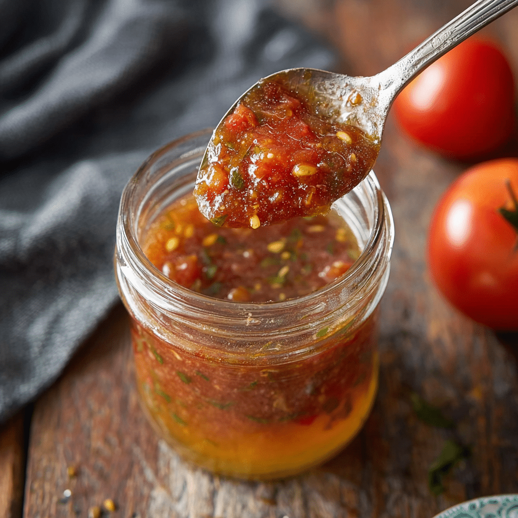Tangy Tomato Salad Dressing Recipe - Recipe Image