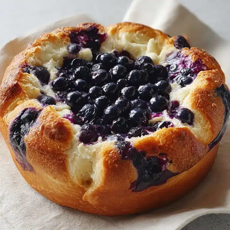 Blueberry Fluffy Cottage Cheese Cloud Bread Recipe