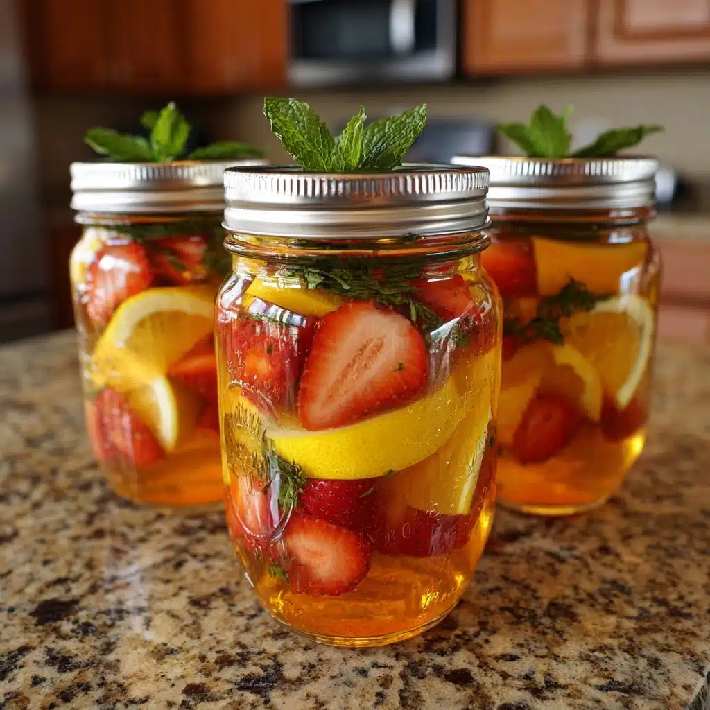 Strawberry citrus iced tea recipe