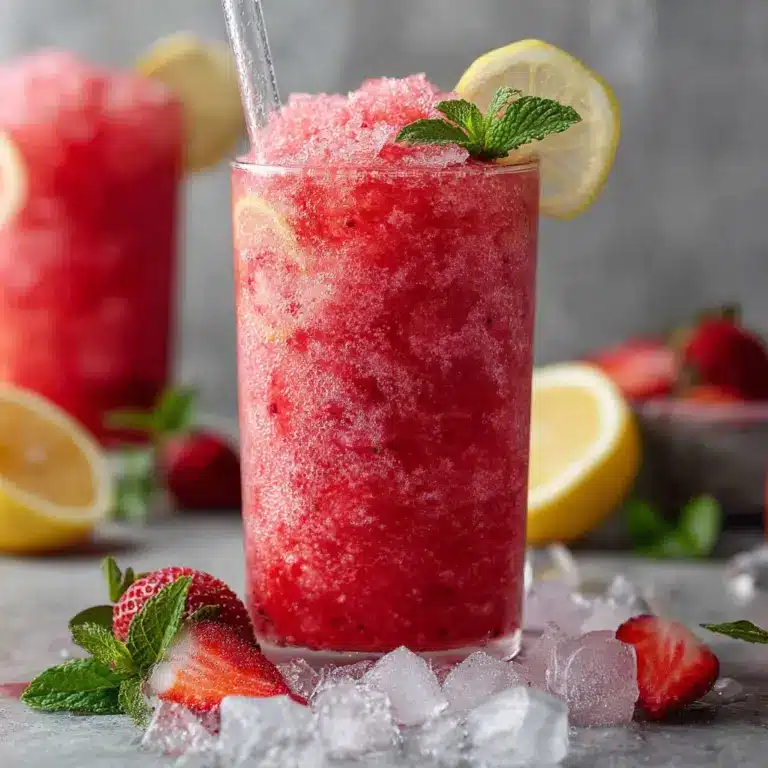 Frozen Strawberry Lemonade Recipe