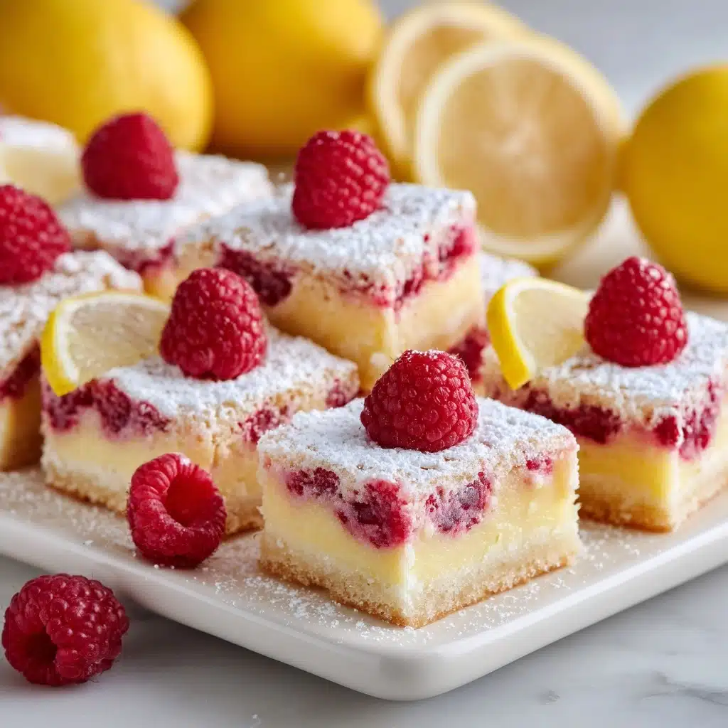 Raspberry Lemon Bars Recipe - Recipe Image