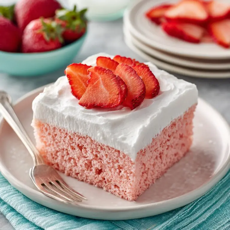 Easy Strawberry Tres Leches Cake Recipe