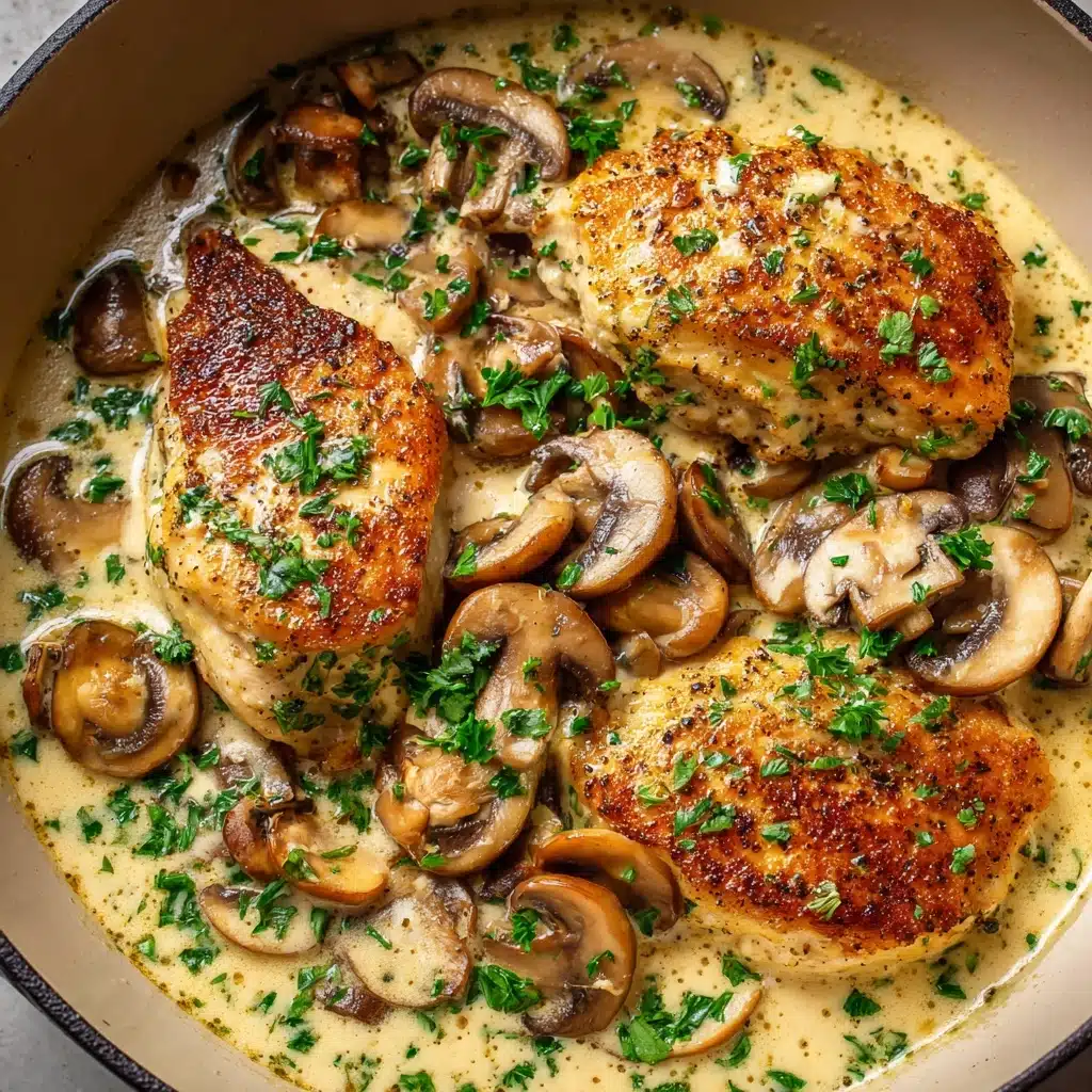 Slow Cooker Chicken Marsala Recipe - Recipe Image