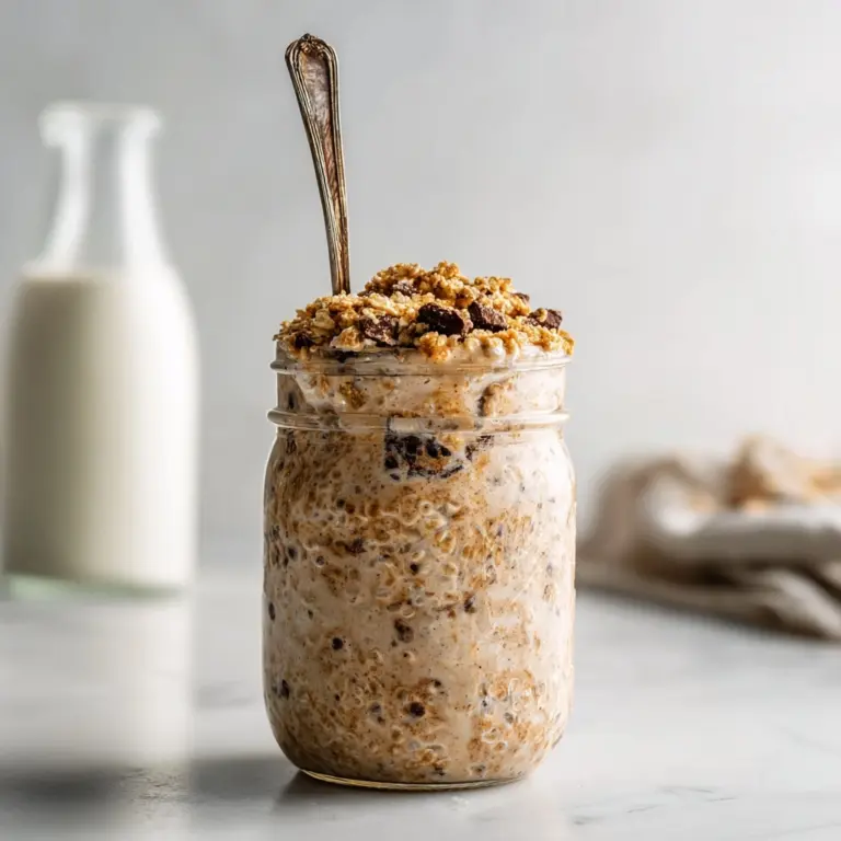 Brown Sugar Shaken Espresso Overnight Oats Recipe
