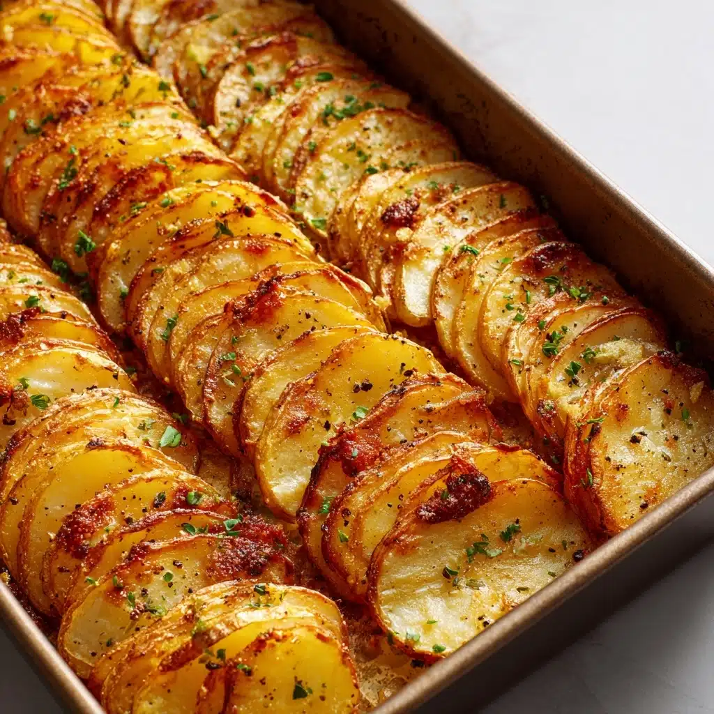 Crispy Air Fryer Sliced Potatoes Recipe - Recipe Image