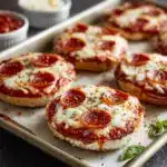 Air Fryer Pizza Bagels Recipe