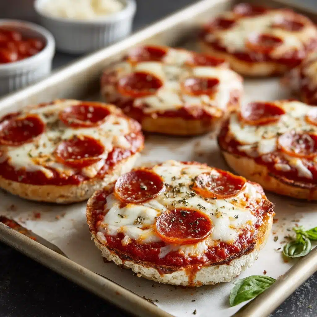Air Fryer Pizza Bagels Recipe