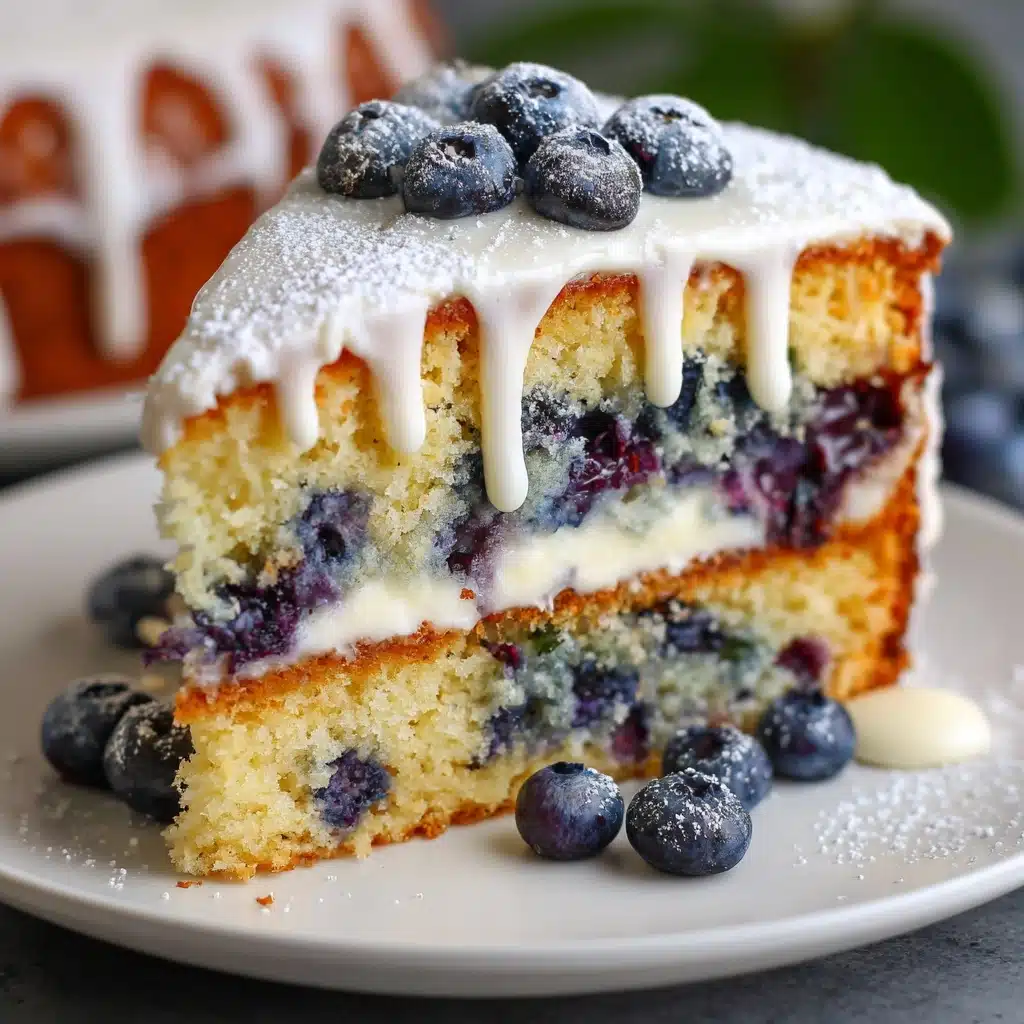 Blueberry Sour Cream Coffee Cake Recipe