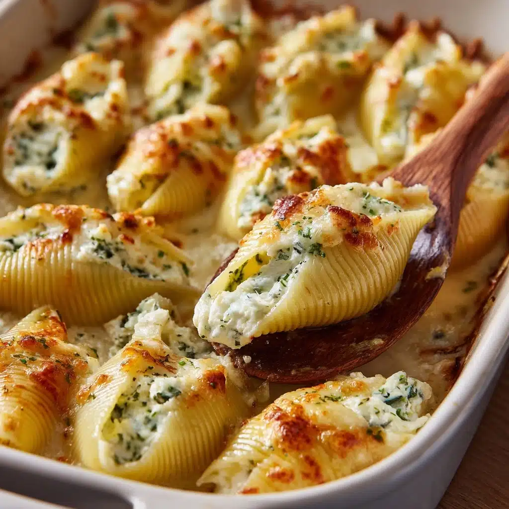 Chicken Alfredo Stuffed Shells Recipe