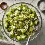 Smashed Cucumber Salad - With Feta and Dill Recipe