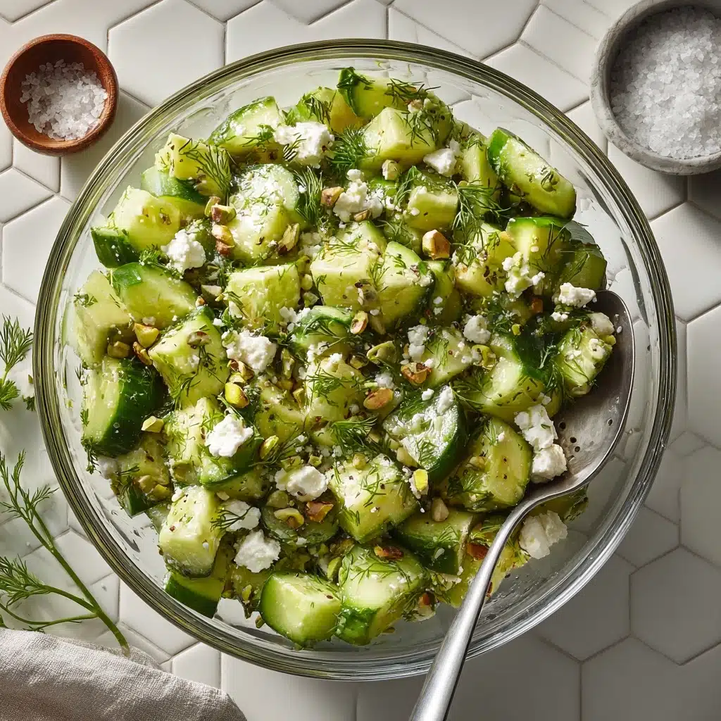 Smashed Cucumber Salad - With Feta and Dill Recipe