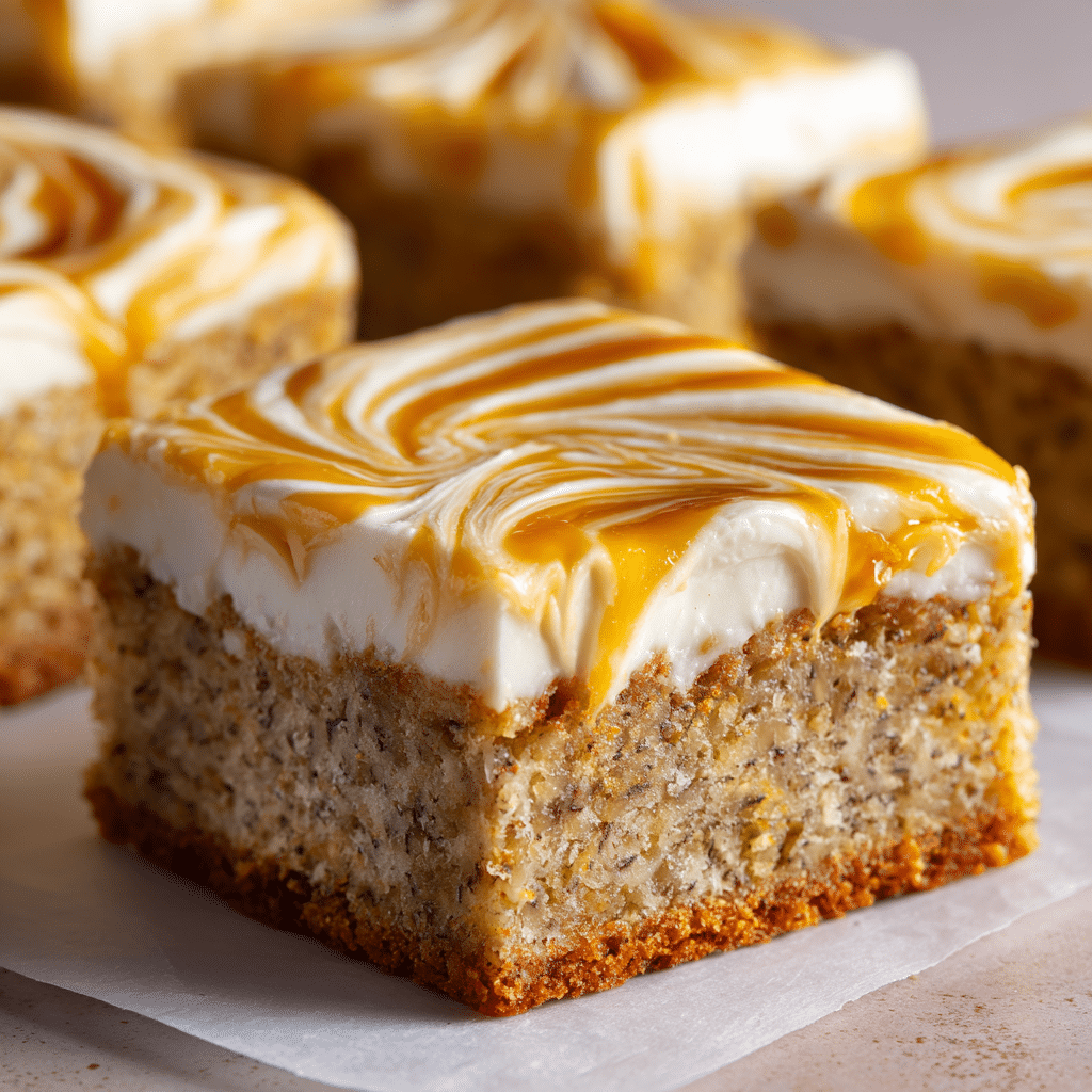 Salted Caramel Banana Cake Recipe - Recipe Image