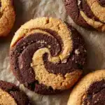Chocolate-Peanut Butter Swirl Cookies Recipe