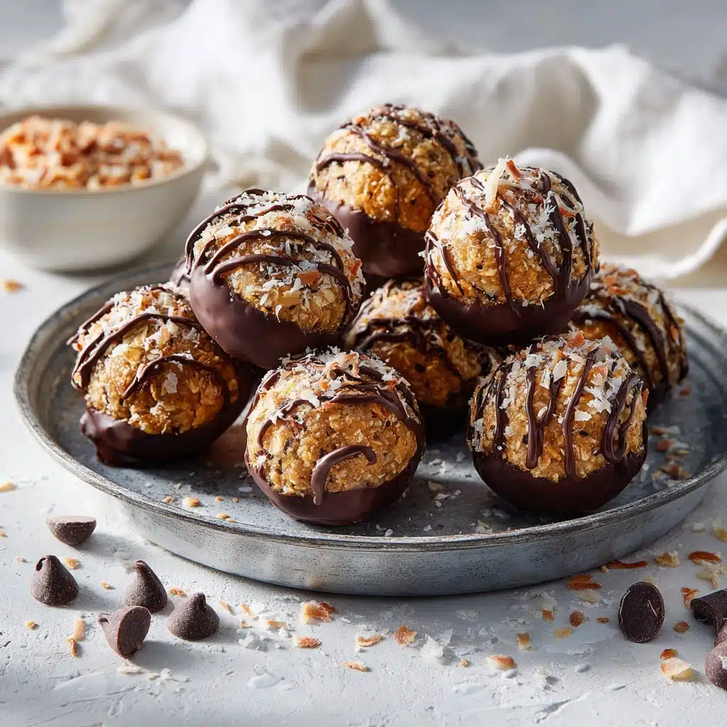 Samoa Cookie Protein Balls Recipe - Recipe Image