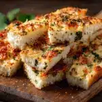 Keto Cheesy Garlic Breadsticks (Gluten-Free) Recipe