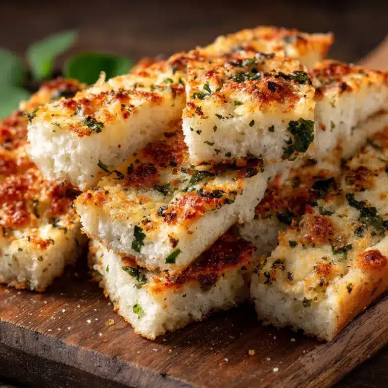 Keto Cheesy Garlic Breadsticks (Gluten-Free) Recipe