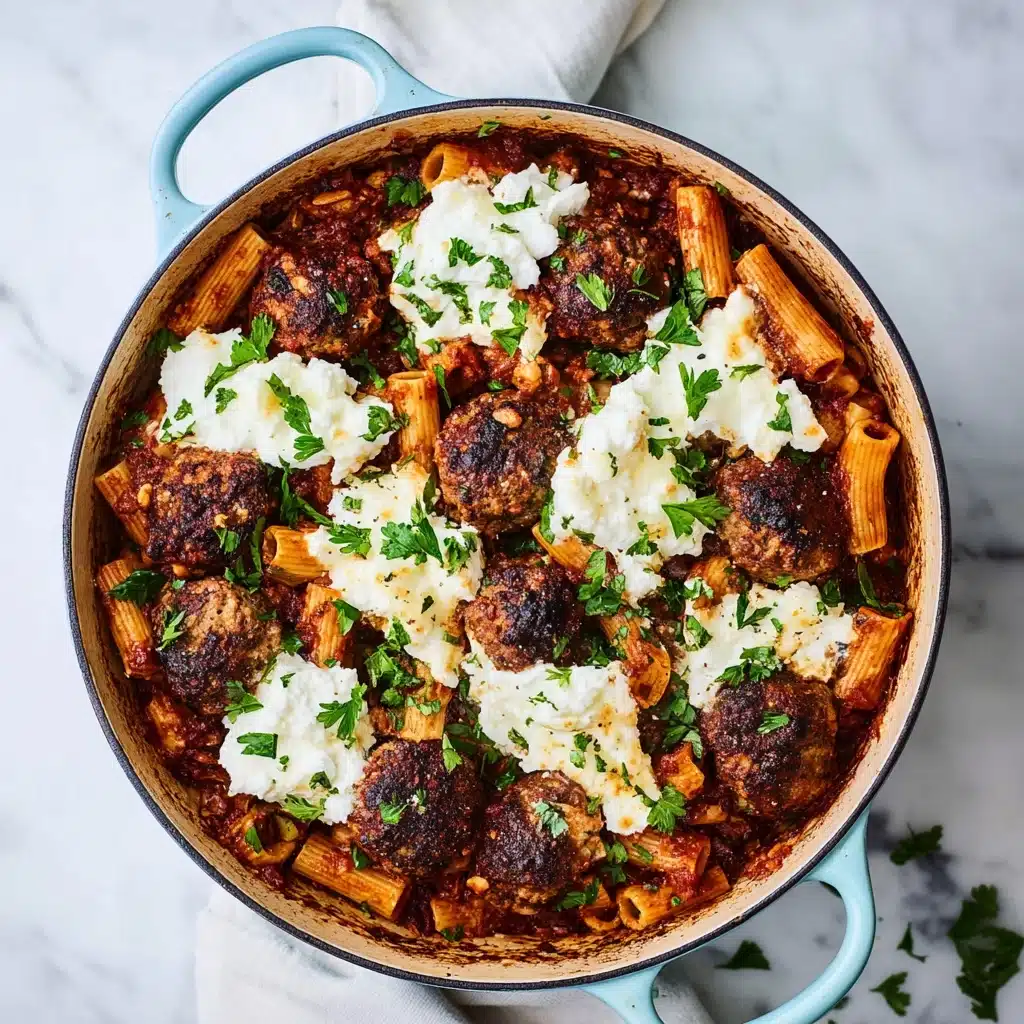 Meatball Casserole Recipe - Recipe Image
