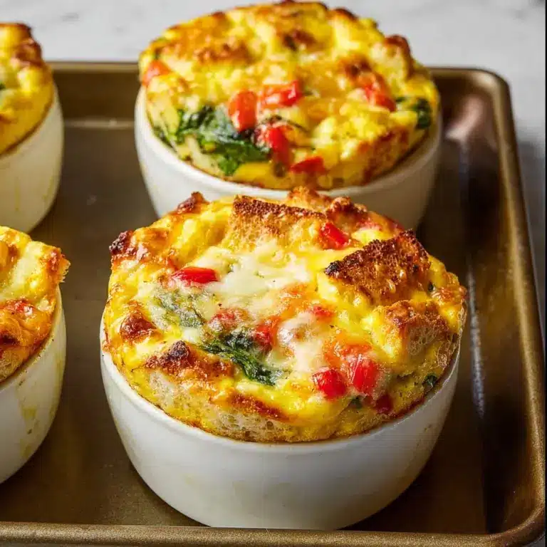 Individual Breakfast Casseroles Recipe
