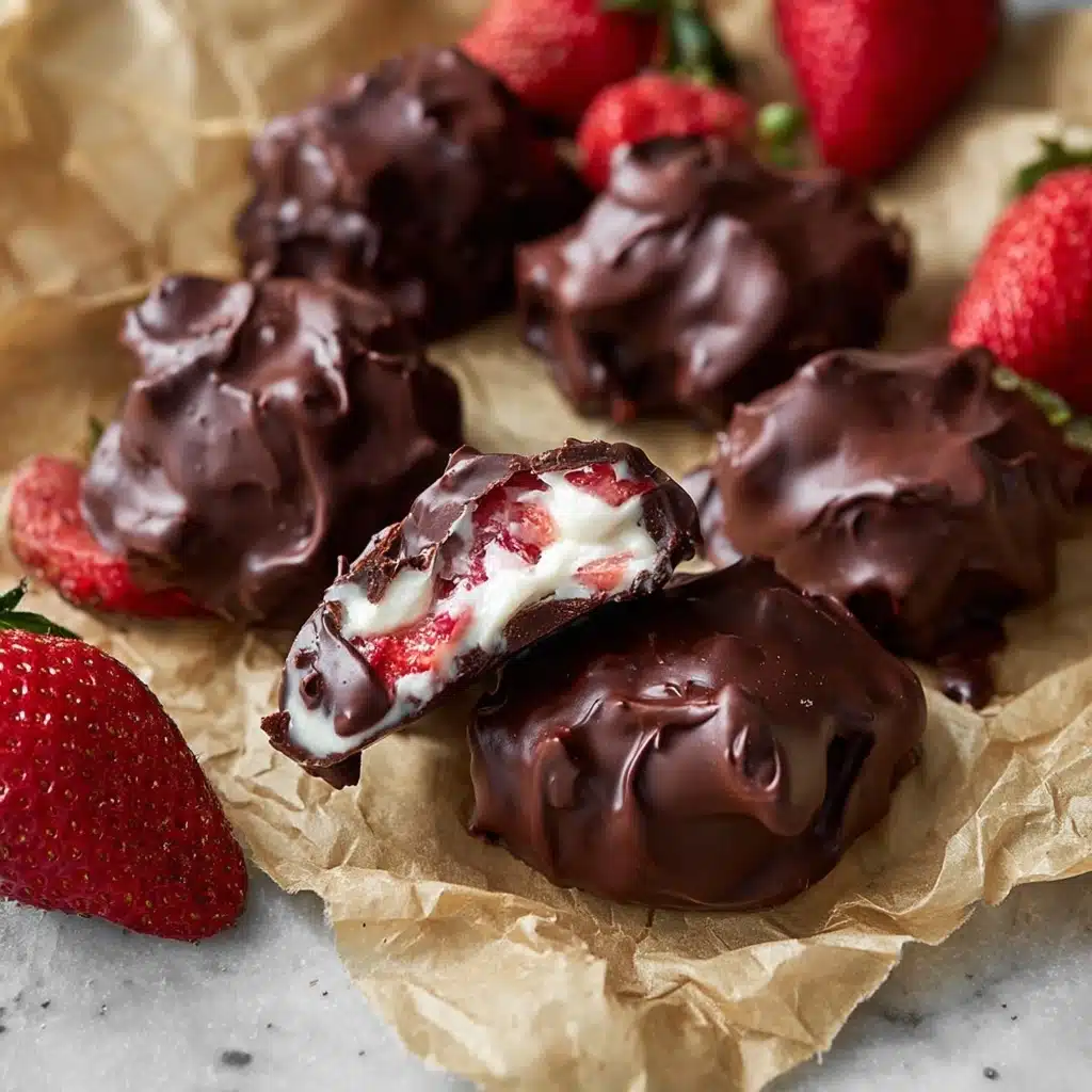 Chocolate Strawberry Yogurt Clusters Recipe