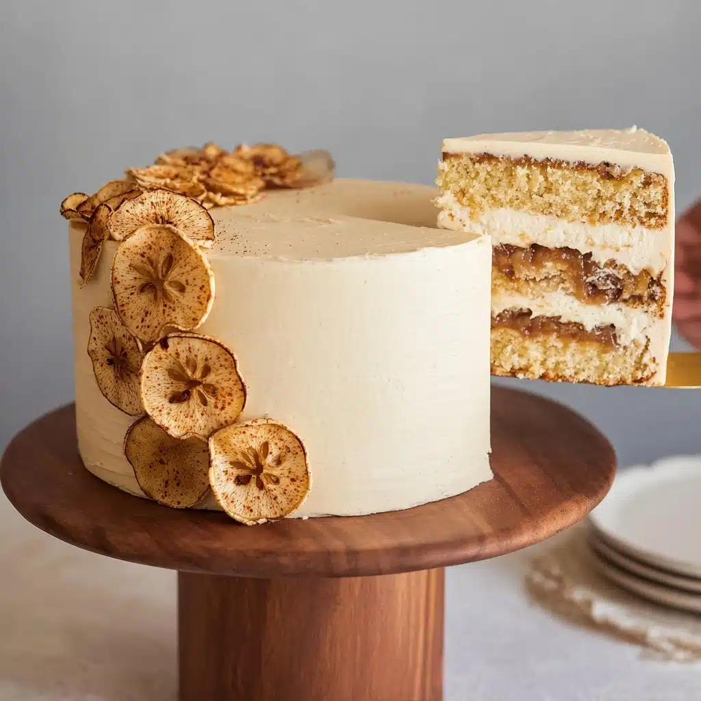 Sweet and Savory Apple Ricotta Bacon Cake Recipe - Recipe Image