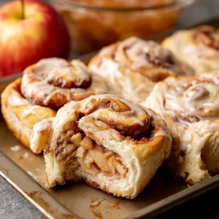 Apple Cinnamon Rolls Recipe