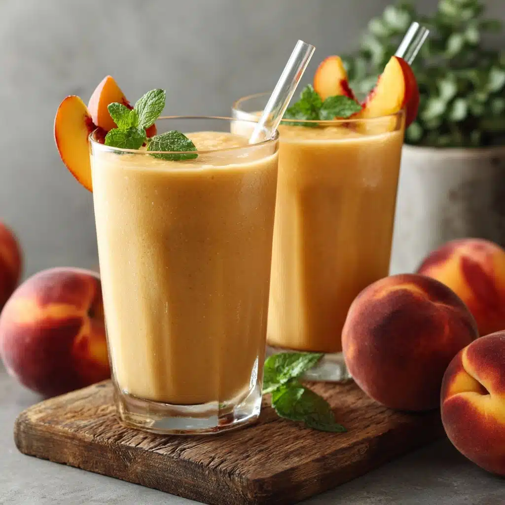Frozen Peach Lemonade Recipe - Recipe Image
