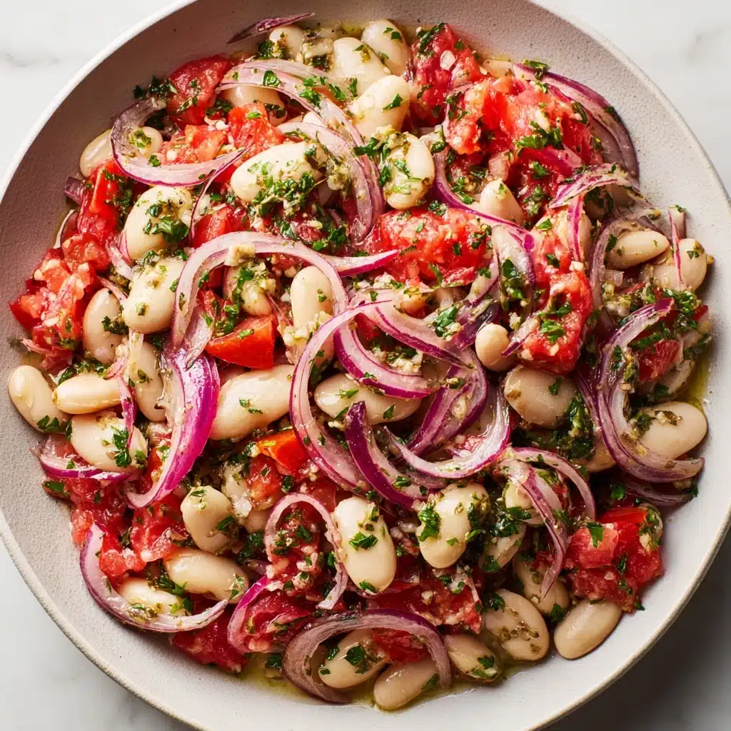 Ultimate Turkish White Bean Salad Recipe - Recipe Image