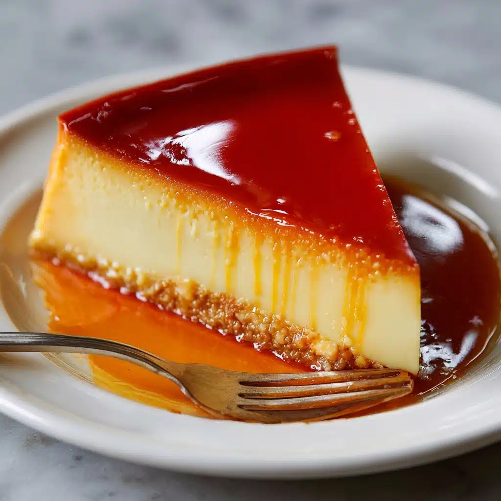 Easy Spanish Caramel Flan Dessert Recipe - Recipe Image
