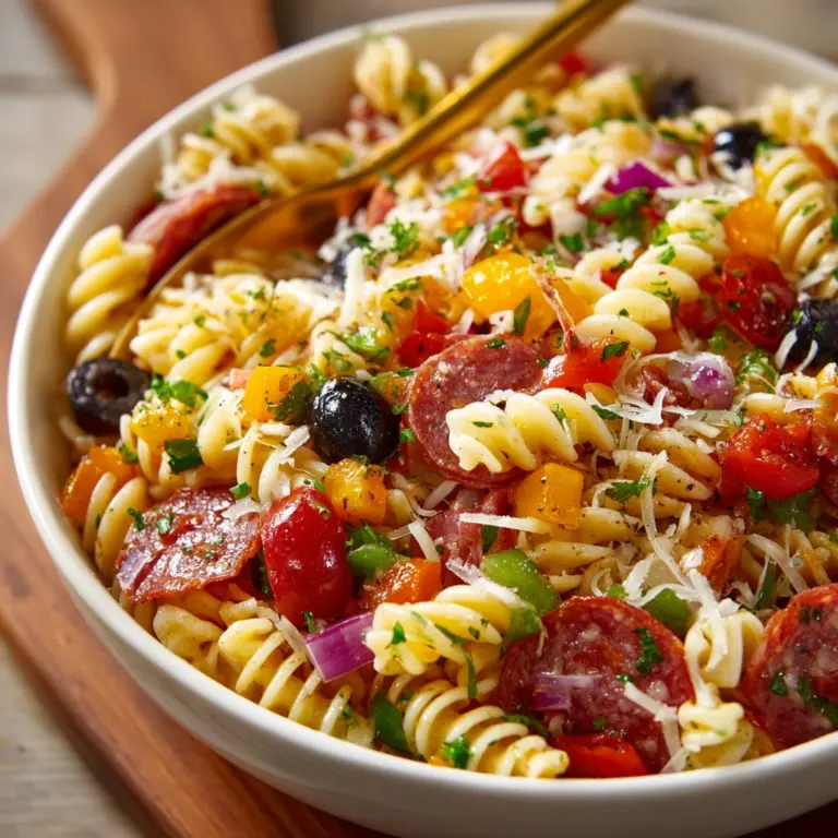 Zesty Italian Pasta Salad Recipe