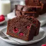 Dark Chocolate Raspberry Banana Bread Recipe