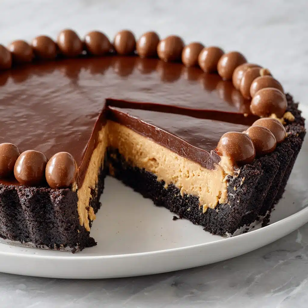 Giant Reese’s Peanut Butter Cup Pie Recipe