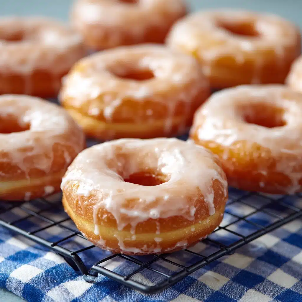 Glazed Donuts (Krispy Kreme Recipe Copycat) - Recipe Image