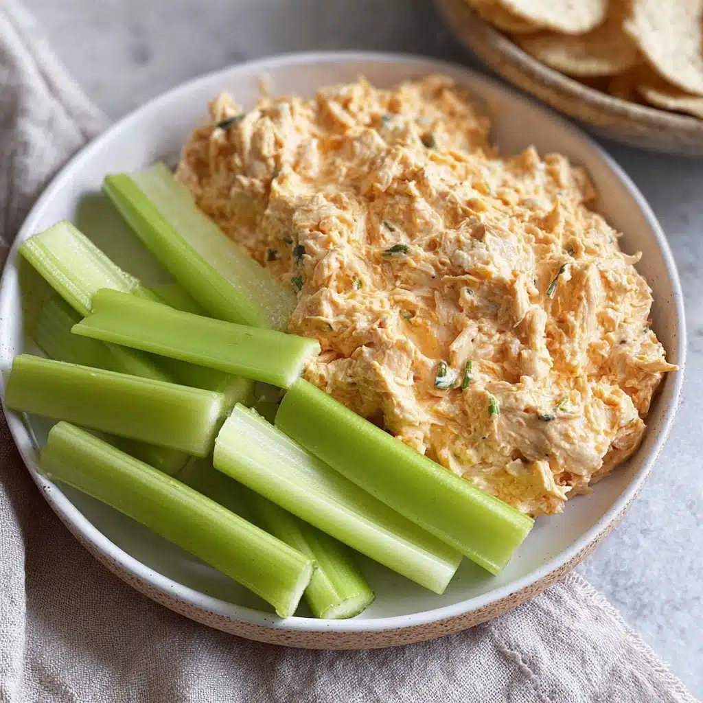 High Protein Buffalo Chicken Salad Recipe - Recipe Image