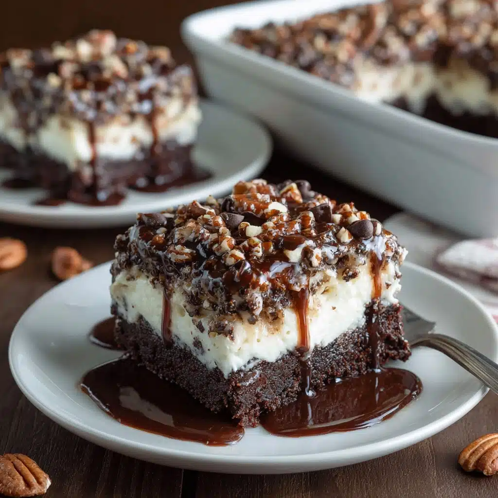 German Chocolate Poke Cake Recipe - Recipe Image