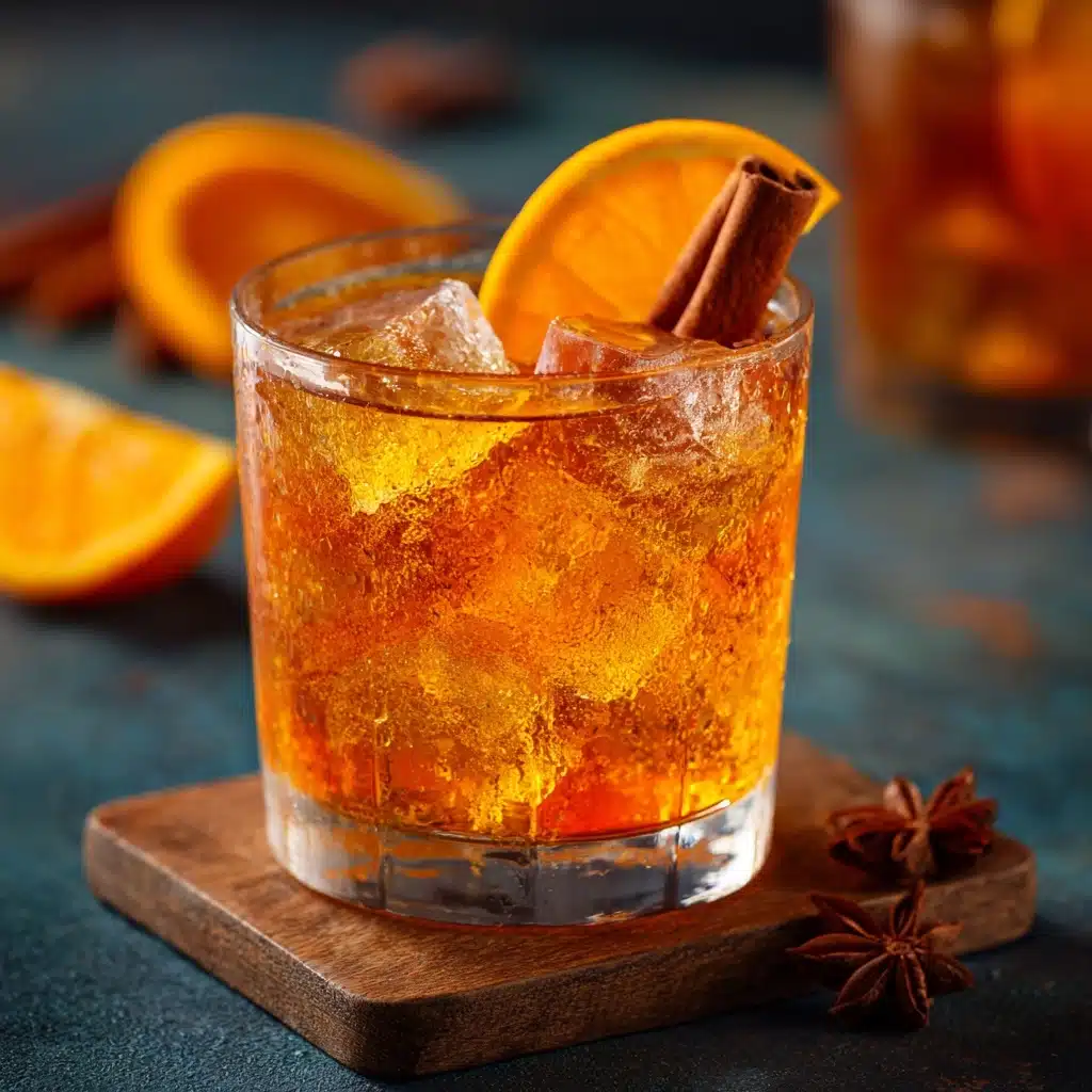Easy Orange Cinnamon Iced Tea Recipe - Recipe Image