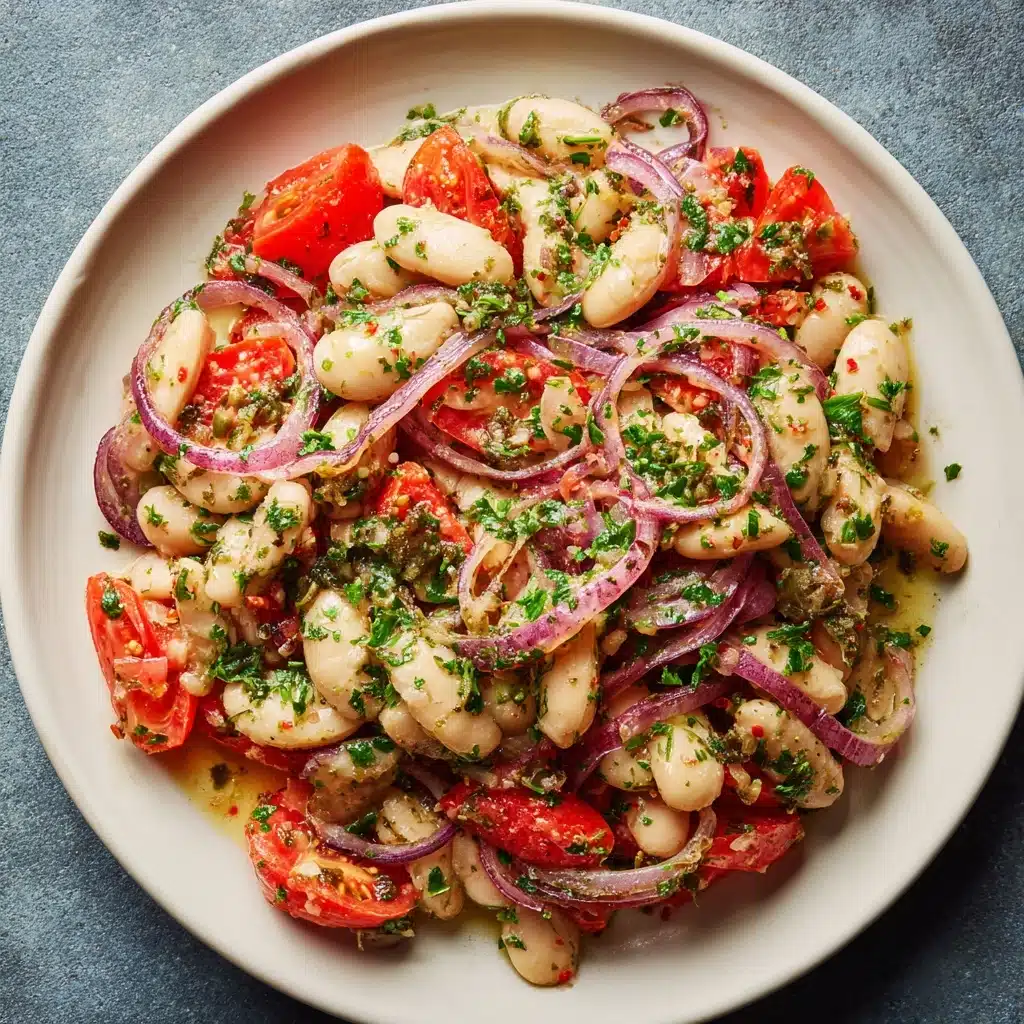 Ultimate Turkish White Bean Salad Recipe - Recipe Image