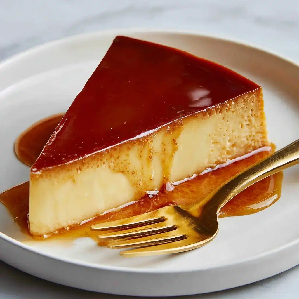 Easy Spanish Caramel Flan Dessert Recipe - Recipe Image