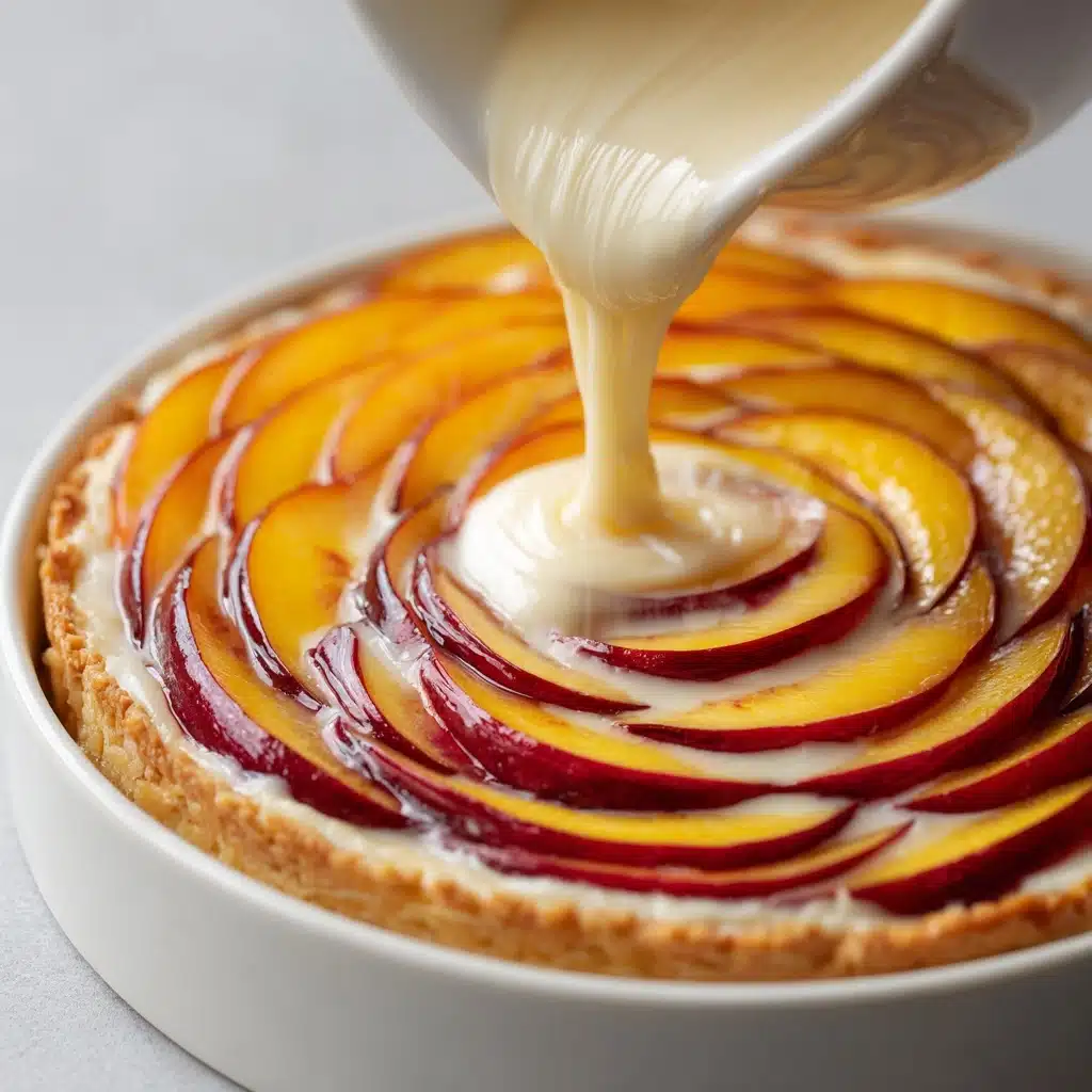 Peach Fillo Crinkle Pie Recipe - Recipe Image