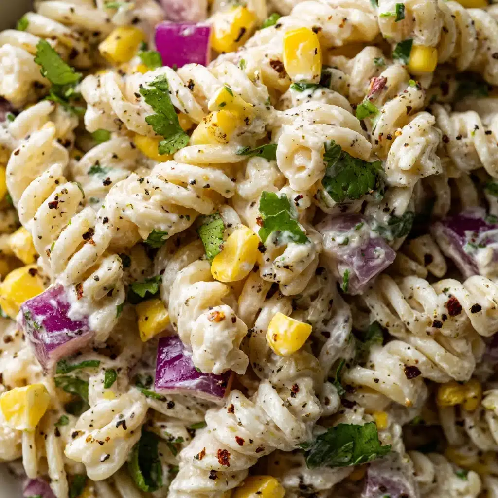 Street Corn Pasta Salad Recipe - Recipe Image