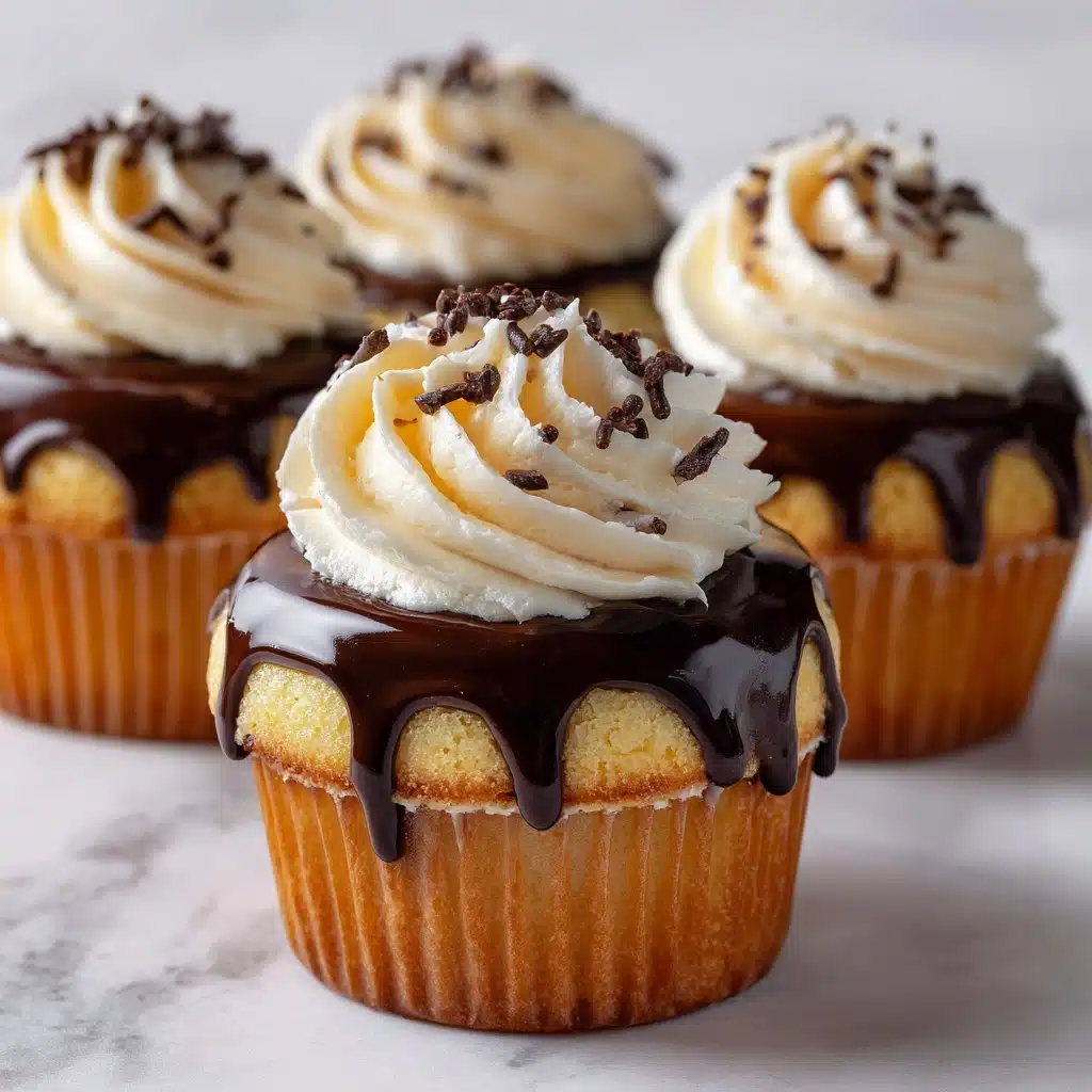 Boston Cream Pie Cupcakes Recipe - Recipe Image