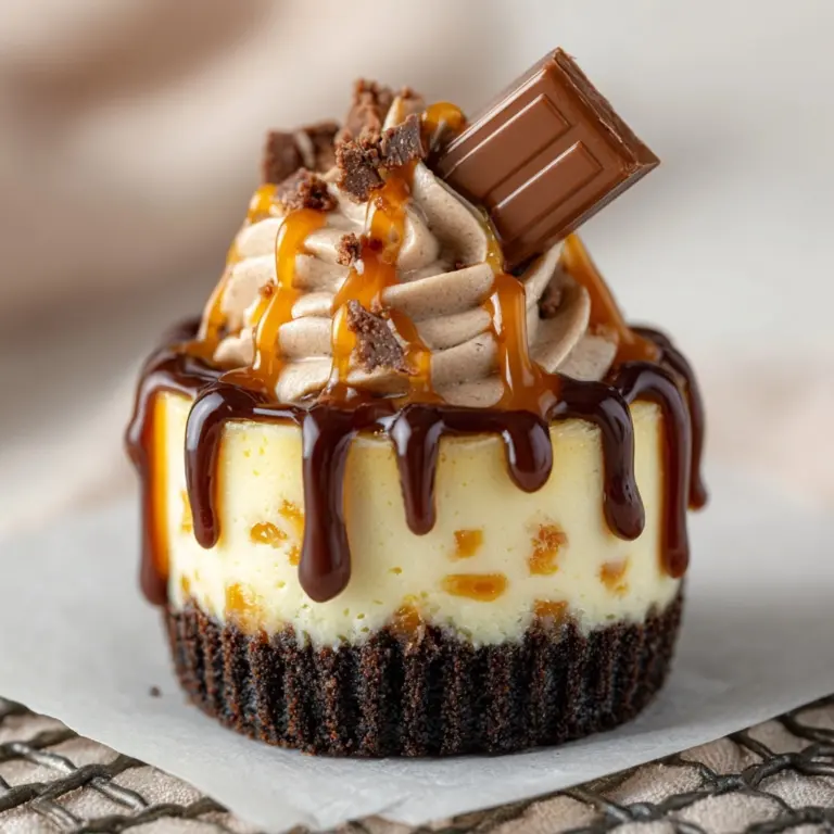 Mini Rolo Cheesecakes Recipe